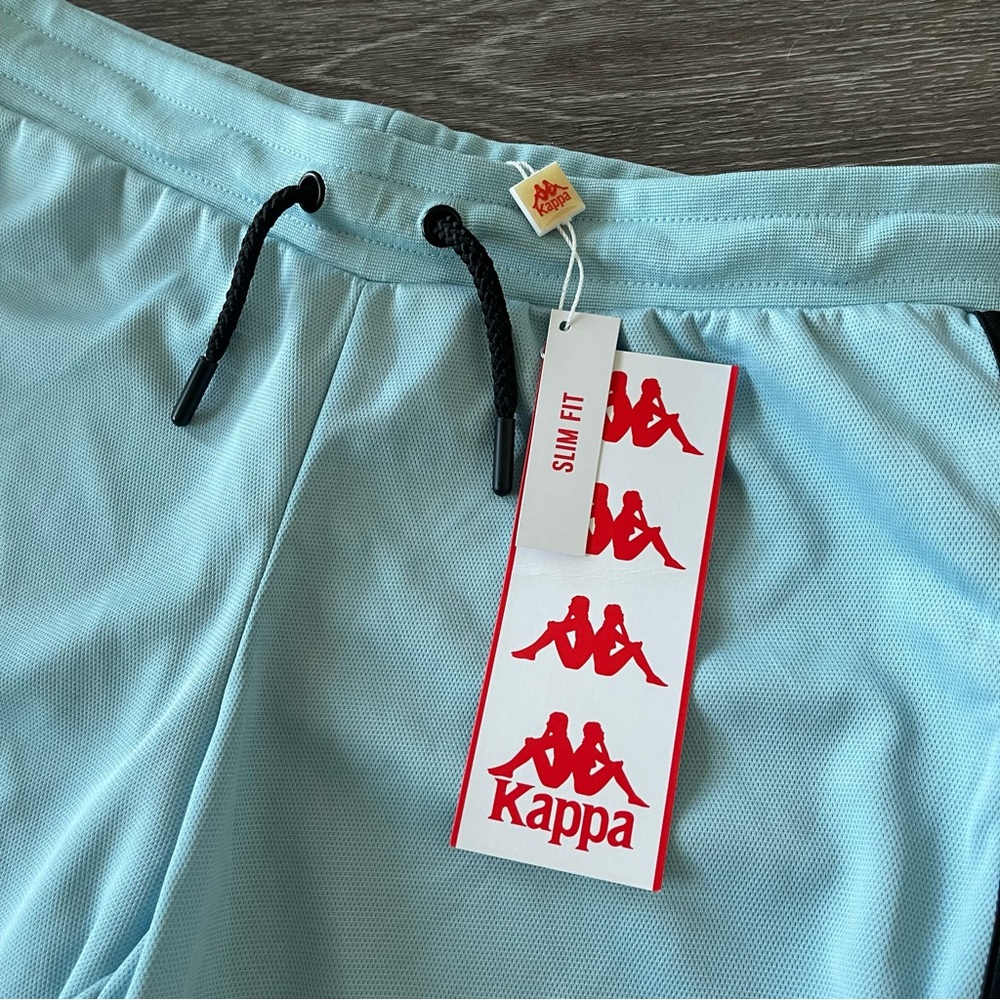 NWT Light Blue Kappa Shorts Size LARGE - Picture 2 of 6
